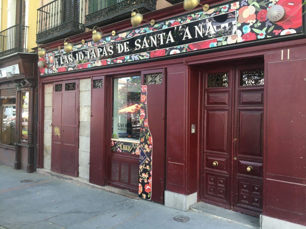 Las 10 tapas de Santa Ana