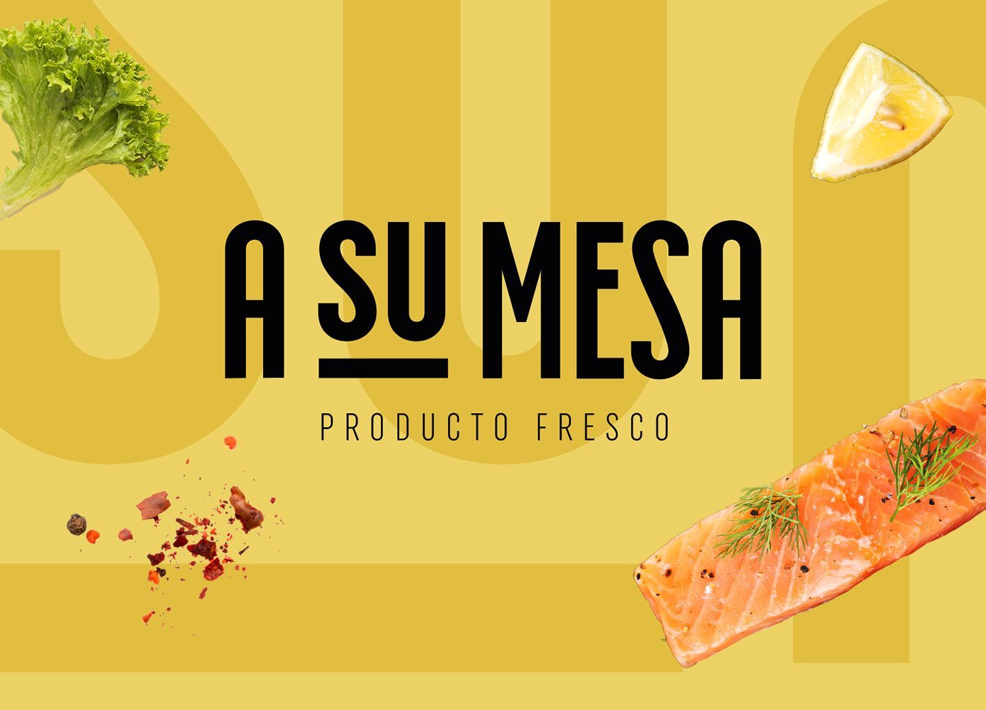 A su mesa